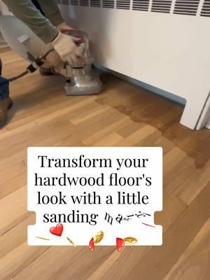 🏠Transform your hardwood floor's look with a little sanding magic!🤩#hardwoodfloorrefinishing #hardwoodfloors #sandingfloors #customers #residencial #woodflooring #freeestimate #nassaucountyny #customers  @Hardwood & Vinyl flooring 