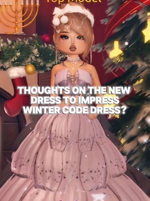 CODE : WINTERUPDATE ❄️ cutest dress in the game #dresstoimpress #dresstoimpressroblox  #dresstoimpressupdate #dresstoimpresscodes  #winterupdate