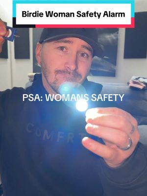 It makes for a cool gift, but it makes for an even better safety tool. Stay safe ladies! 🙏 #birdie #birdiealarm #chirploudly #womanpower #womansafety #womansecurity #womanhood #safetyfirst #safetytips #alarm 