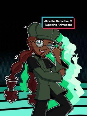 🔎 For my Professional Animation Practice course, I made a hypothetical short cartoon/ anime intro for my character ‘Alice the Detective’, a little detective of Haitian 🇭🇹 descent! Get ready for Alice, because she is ready for 2025. #alicethedetective #originalcharacter #animation #digitalanimation #detective #anime #cartoon #frutigermetro #haitian #blackgirl #blackanime 