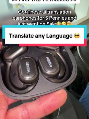 Translating Earphones 🎧‼️ @Miniso Official #spanish #translating #language #earphones #tech #trend #earbuds #airpods #minisoheadphones #gift 