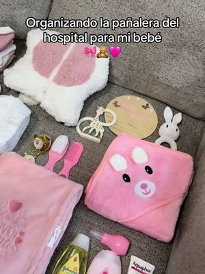 Pañalera del hospital de mi bebe  😍🩷👸🏻 #babygirl #newborn #pañalera #momtobe #mamaprimeriza 