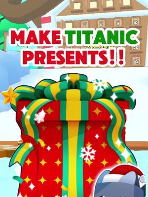 Make Titanic Presents in Pet Simulator 99 #petsimulator #petsimulator99 #petsim #ps99 