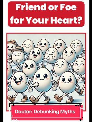 #CapCut Eggs Friend or Foe Myth: Eggs are bad for your heart. 💡 Fact: Eggs are a great source of protein and healthy fats, and studies show they don’t significantly raise cholesterol for most people. Moderation is key!  #eggnutrition #healthyfacts #balancedlife #hearthealth #proteinpower #cholesterolmyth #eatsmart #healthyliving #nutritionfacts #wellnessjourney #mythbusting #moderationiskey #truthmatters #mindfuleating #loveyourheart