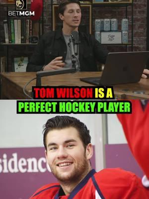 Love him or hate him, every fan would kill to have Tom Wilson on their team 💪🥅 #NHL #hockey #podcast #washingtoncapitals #tough #hockeyguy 