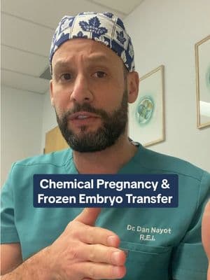 Dr. Dan Nayot, Reproductive Endocrinologist and Infertility Specialist answers: I had another chemical pregnancy after FET. How soon after would you say its best to try again and would another FET have a higher chance of success? #fet #miscarriage #chemicalpregnancy #frozenembryotransfer #ivf #fertilityjourney #doctorsoftiktok 