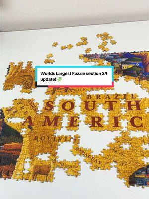 Replying to @smokeylovesbooks #worldslargestpuzzle #fyp #puzzletok #jigsawpuzzle #puzzlechallenge 