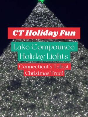 @Lake Compounce Holiday Lights was such fun last night! Even in the cold, there was plenty to do to warm up:  🎡 Ride some Rides (not all are open, but most of the little kid rides, American Flyers, Ghost Hunt, Drop Zone, and the Carousel are all open if the weather is ok) 🕯️Walk among the Holiday Lights- and go on a hunt to find the 12 Days of Christmas 🎄 See the LARGEST tree in Connecticut - the picture does not do it justice!  🎅 See Santa & favorite characters - with plenty of photo ops.  Plus special activities, events, and community giving - this weekend,  bring a toy for the Boys and Girls Club of Bristol and receive a single day ticket for Summer 2025 free!  All the details: www.lakecompounce.com #ctvisit #connecticut #ctkids #connecticutmoms #connecticutdads #ctfamilyfun #ctparents #ctparents #ctchristmastrail #ctchristmas #connecticutchristmas #connecticutgram #lakecompounce 