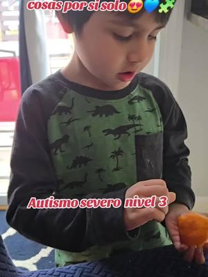 Autismo severo nivel 3. Avances  #parches #azul #mama #autismoinfantil #autismoftiktok #autistic #paratiiiiiiiiiiiiiiiiiiiiiiiiiiiiiii #viralllllll #mejorando #mexicantiktok #puerorico🇵🇷 #virginia #latinostiktok  #habla #terapia 