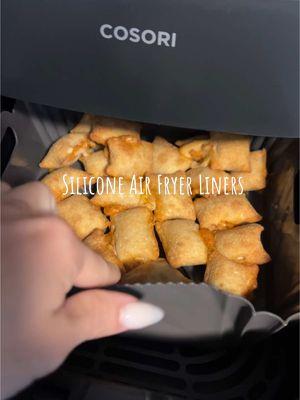 Silicone Air Fryer Liners  #silicone #air #fryer #linees #homedecor #olightup2025 #kissyanjewelry #awaytrfashion #mmyodress 