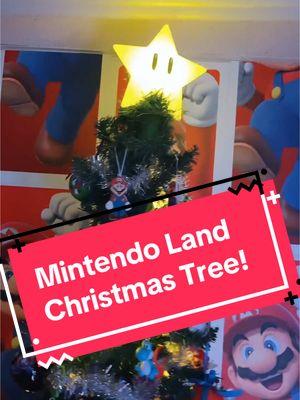 Last night we decorated the Mintendo Land Christmas Tree ❤️🎄💚 #mintendoland #teammintendo #tiktokgamermom #hallmark #christmas #paladone #bioworld #merrymariochristmas 