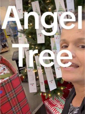 If youre able to, angel trees are a great way to give back this holiday season so a child can feel extra special.(NOT SPONSORED) #angeltree #salvationarmy #walmart #givingtree #angel 