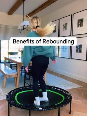 Who knew trampolines were good for you 🤷‍♂️ #rebounding #trampoline #reboundingworkout #reboundingfitness #trampolineworkout #rebounderworkout #rebounderfitness 