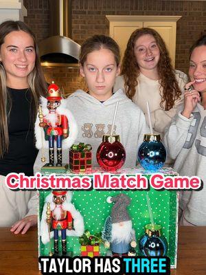 Christmas match game!! Who was the smartest in this challenge? #familygamenight #familyfun #christmasgames #holidaygames #matchgame 