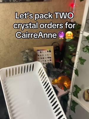 Order #411 & #414 🔮 #luluscrystalcottage  I vanished from tiktok videos again 🫣😂 Im back & posting !🫶🏼🤗  #crystals#crystalorder#crystaltok#crystalshop#crystalsoftiktok#crystalorderpacking#SmallBusiness#smallbusinesscheck#womenownedbusiness#fyp#viral#explore#crystallover#crystalhealing#cottagecore#minicrystals#mossagate#rosequartz 