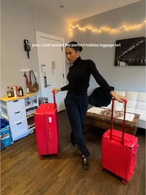 gifted myself this Calpak holiday luggage… i’m never going back to my grey set again  @CALPAK Travel  #calpak #calpakpartner #giftideas #holidays #christmas