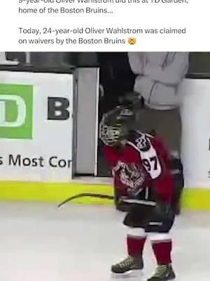 True “how it started vs. how it’s going” moment for newest Bruin Oliver Wahlstrom 🤯 #fyp #hockey #NHL #hockeytiktoks #hockeyplayer #bostonbruins 