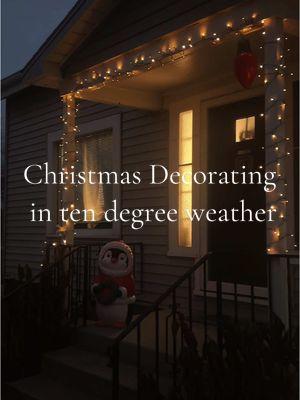 The solar lights are pretty cool though and have a bunch of different modes. Go Christmas. 🎄 #christmas #christmaslights #decorating #decoratewithme #solarlights #twinklelights #frontporch #christmastime  #solarlight #porchdecor #christmastiktok #holidays #holidaytiktok #decoratewithme #wisconsin #wisconsincheck #wisconsinmood #wisco #wiscogirl #wisconsinlife #dayinmylife #voiceover #funnyvoiceover 