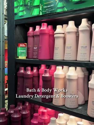 Bath & Body Works laundry detergent & boosters, smell too good #fyp #foryoupage #bathandbody #bathandbodyworkshaul #bathandbodyscents #laundry #laundrytok #laundryday #laundrydetergent 