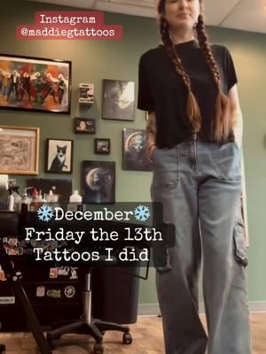 Best time to get tattooed🩸💉;)) #flashtattoos #fridaythe13th #fridaythe13thtattoo #christmas #tattooartist #tattootiktok #cometattoowithme #tattooartistsoftiktok #finelinetattoo #tattooart #fyp #tattooing #grinchtattoo #tarotcardtattoo #christmas2024 #harrypottertattoo #tattoos #tattoosale #flowertattoo #huntsvillealabama #alabama #alabamatattooartist #coralinetattoo #thegrinch 