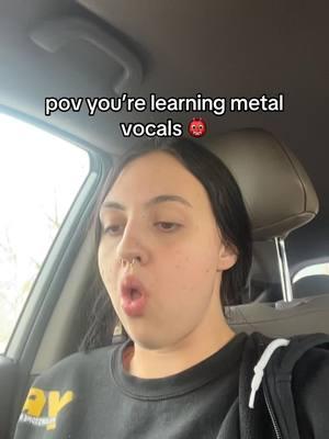 open for cc ! tysm for watching #metalvocals #fryscream #gutterals #falsechord #metalhead 