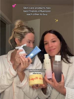 Let’s influence each other: whats your favoriteee beauty product right now? mine & @Kathy F Baby tried and true favorite beauty / makeup / skin care products 🤍 #favoriteskincare  #favoritebeautyproducts #bestbeautyproducts2024 #bestskincareproducts 