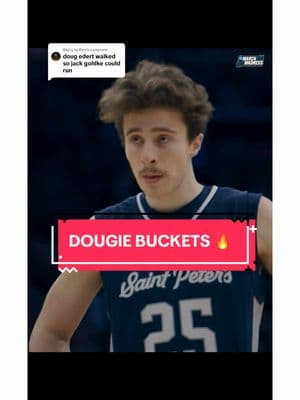 Replying to @Ben  Can’t remember how to say your name. 🎶 #collegebasketball #basketball #cbb #hoops #fyp #foryou #beabadoobee #edit #sportsedit #dougedert #moustache #theperfectpair #unexpectededit #MarchMadness #stpeters #peacocks 