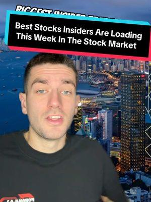 Best Stocks Insiders Are Trading This Week In The Stock Market #invest #investing #stockstobuy #stocktrading #trading #finance #financialfreedom #financialadvice #debtfree #howtoinvest #howtotrade #howtoinveststockmarket #trader #daytrader #wealth #moneyhacks #investingtips #howto #insidertrading #greenscreen 