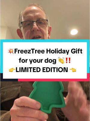 💥Grab this limited edition holiday FreezTree for your dog‼️ 👉Customize it with your favorite fillers, freeze it, and let your dog enjoy up to 45 minutes of engaging chew time and enrichment 👏‼️ ✅Easy to fill ✅Mess free ✅Diswasher safe . . ##tiktokshopholidayhual##falldealsforyou##tiktokmademebuyit##freezbone##freezebone##frozendogtreats##dogenrichment##dogenrichmenttoy##dogenrichmentactivities##enrichmentfordogs##enrichmentforpets##dogessentials##dogaccessories##dogstuff##dogtreats##dogtreat##dogmom##dogdad##dogparents##dogowner##creatorsearchinsights @@Freezbone