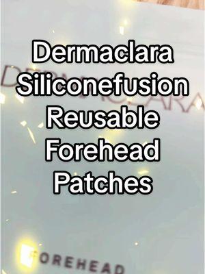 Forehead Patch @Dermaclara  #dermaclara #siliconefusion #silicone #foreheadpatch #collagen #collagenproduction #moisture #preventativeskincare #moisturebarrier 