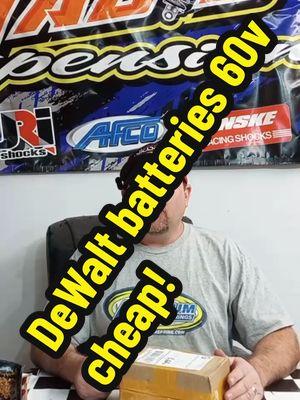 DeWalt batteries 60v 12ah for 159.00!! #batteries #dewalttools #dewalt #dewaltbatteries #manstuff #racewise 