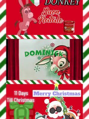 #Dominic #Italian #Donkey #Christmas #Buon #Natale #Happy #Song #Merry #Ciao 