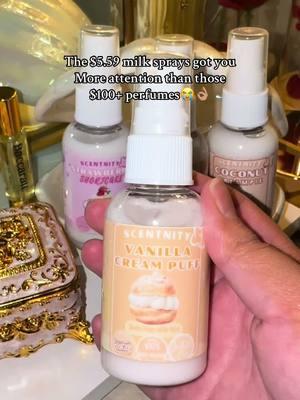 True story. #bodymist #hairperfume #coquette #vanillacream 