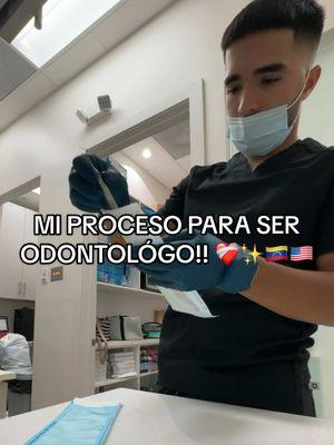 NO cambio mi proceso por NADA!! 🙏🏻🇻🇪🇺🇸✨ #Dentistry #Odontologia #SebastianLuttinger 