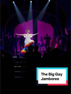 Genuinely SHO obsessed with The Big Gay Jamboree!!! I really hope it finds a new life after their final SHO at The Orpheum tomorrow.  It’s like Schmigadoon! Meets Titaníque meets SNL meets The Wizard of Oz for the gayest audience!!! & JLo fans 😎😎😎 See you at the SHO! #thebiggayjamboree #gay #offbroadway #theatre #theatrekid #schmigadoon #committothebit #bwaysho 