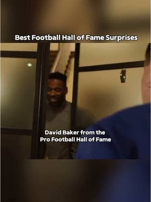 Best football hall of fame surprises🙌#sports #wholesome #nflhalloffame #emotionalmoments #nfl #football 