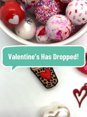 Valentine’s Day Designs have dropped to the website! Silicone, Acrylic & More! #siliconebeadsupply #SmallBusiness #abcbeadsupply #smallbusinesscheck #beading #beads #beadingtiktok #craftsupplies #craftsupplycheck #shopsmall #bubblegumbeads #acrylicbeads #crafty #valentinescrafts 