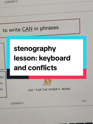 Replying to @pdbmaistg hope that made some sense  🤣 . . #courtreporterlife #courtreportingstudent #courtreporting #stenography #stenographer 
