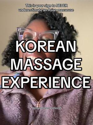 #stitch with  @Akan Thee Doll, Esq. 🇳🇬 The girlies warned me about Thai massages, which I don’t understand why I even underestimated Korean massages. Lesson was LEARNED, okay?! #koreanspa #kbeauty #fyp #foryou #massage #thingstodoinseoul 