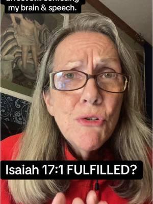 #isaiah17 #damascus #bibleprophecyishappening #bibleprophecy #tribulation #jesussavesus #jesusiscomingsoon 