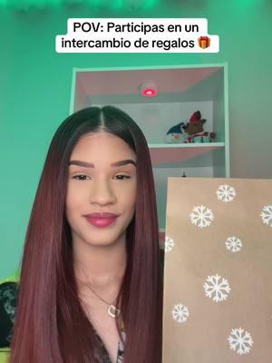 POV: Participas en un intercambio de regalos 🎁 #angelito #navidad #chritmas #giftexchange #intercambioderegalos 