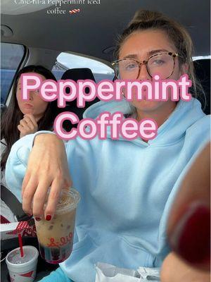 Its a no from me actually 🔥🔥#cotd #chicfila #pepermint #peperminticecoffee #christmas #Vlogmas #icedcoffee #coffeeorder #baristatok #holidaymenu #holidayseason 