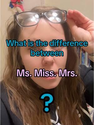 I'm Mrs.Heather if anyone was wondering.  #Miss #Ms #Mrs #MsMrsMiss #titles ##FunFacts##Grammer