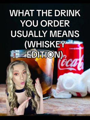 TIKTOKMAS DAY FOURTEEN: “What The Drink You Order Usually Means (Whiskey Edition)” #jaimiesteck #bartender #cocktails #serviceindustry #bartenderlife 