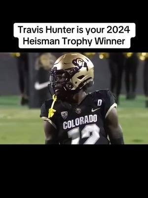 #TravisHunter is your #Heisman winner. Shout out #ashtonjeanty tho. This was an impressive list of candidates. #NCAA #HeismanHouse #CharlesWoodson