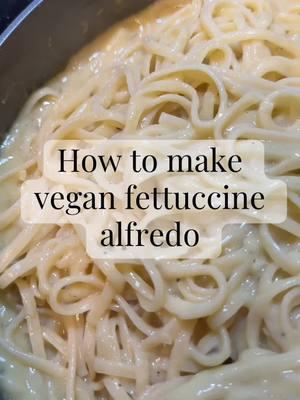 This is how you make the creamiest vegan fettuccine alfredo!  Ingredients:  - Fettuccine Pasta (or whatever pasta you want)  - Lemon - Vegan Heavy cream  - Parsley - Garlic Cloves - Shallot - Salt & Pepper - Onion Powder  - Garlic Powder  - Nutritional Yeast  #vegan #vegandinner #recipes #DinnerIdeas #EasyRecipe #quickrecipes #food #fettuccine #fettuccinealfredo #CapCut #veganfettuccine #plantbased #pasta #traderjoes @trader joes 