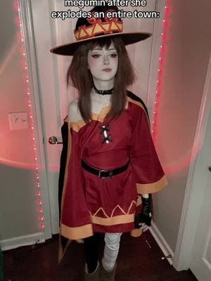 thats just not my problem #megumin #konosuba #megumincosplay #konosubamegumin #konosubacosplay #konosubamegumin #konosubacosplay #explosion #chomusuke 