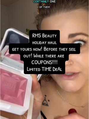 @RMS Beauty is one of my TOP 5 FAVORITES !And I have ALOT of makeup!! It’s made with mature skin in mind. The founder is amazing and struts her stuff in this world the way I hope to obe day. Also, they just joined the #HolidayHaul Sale as well! I believe there is a 10% off coupon when you spend over $39 and you can get UP TO $20 Off, baby!!! Christmas is right around the corner so grab yours today while they’re still in stock and on sale!  ##RMS##RMSBeauty##RMSRedimension##Bronzerand ##BLUSHGrab yours today while the ##TikTokShopHolidayHaulDeals are still ##ONSALE##GlowUp##MakeupTok##SpotlightsFinds##TikTokHolidayHaul##BeautyTok##beautygiftguide##GiftsForHer