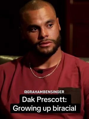 Dak Prescott discusses how his brother’s birth shifted his white grandparents’ perspective on race and reflects on growing up biracial. #dakprescott #biracial #family 