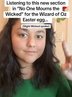 INSANE WORK, TRULY! (Thank you, @Kjall and @honey for pointing this out!!!💚) @Wicked Movie #wickedmovie #wickedtock #wizardofoz #wickedmusical #noonemournsthewicked #wickedsoundtrack @Wicked The Soundtrack 